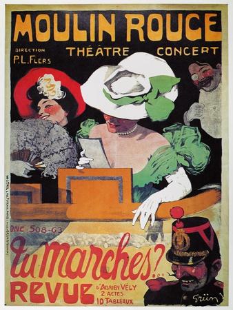 Moulin Rouge Poster, c1905