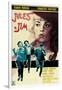 Jules and Jim, Italian Movie Poster, 1961-null-Framed Art Print