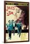 Jules and Jim, Italian Movie Poster, 1961-null-Framed Art Print