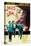 Jules and Jim, Italian Movie Poster, 1961-null-Stretched Canvas