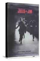 Jules and Jim, Spanish Movie Poster, 1961-null-Stretched Canvas