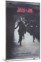 Jules and Jim, Spanish Movie Poster, 1961-null-Mounted Art Print