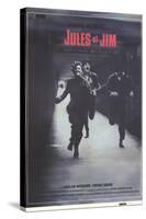 Jules and Jim, Spanish Movie Poster, 1961-null-Stretched Canvas