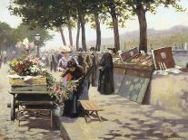 On the Banks of the Seine, Paris-Jules Antoine Voirin-Giclee Print