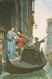 Evening in Venice, 1875-Jules Arsene Garnier-Mounted Giclee Print