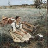 Figure Study for 'Joan of Arc'-Jules Bastien-Lepage-Giclee Print