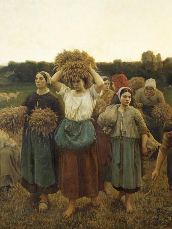 Calling in Gleaners, 1859