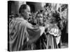 Jules Cesar JULIUS CAESAR by Joseph Mankiewicz with Louis Calhern, Marlon Brando and Greer Garson, -null-Stretched Canvas