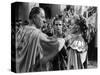 Jules Cesar JULIUS CAESAR by Joseph Mankiewicz with Louis Calhern, Marlon Brando and Greer Garson, -null-Stretched Canvas