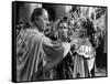 Jules Cesar JULIUS CAESAR by Joseph Mankiewicz with Louis Calhern, Marlon Brando and Greer Garson, -null-Framed Stretched Canvas