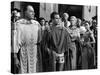 Jules Cesar JULIUS CAESAR by Joseph Mankiewicz with Louis Calhern, Marlon Brando, Greer Garson and -null-Stretched Canvas