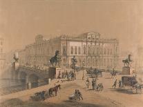 View of the Nevsky Prospekt in Saint Petersburg-Jules Charlemagne-Giclee Print