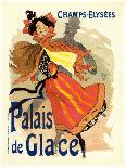 Lithographie publicitaire, le Palais de Glace-Jules Chéret-Giclee Print