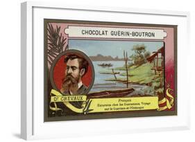 Jules Crevaux, French Explorer-null-Framed Giclee Print