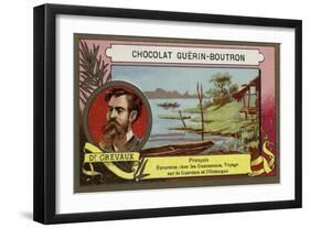 Jules Crevaux, French Explorer-null-Framed Giclee Print