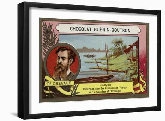 Jules Crevaux, French Explorer-null-Framed Giclee Print