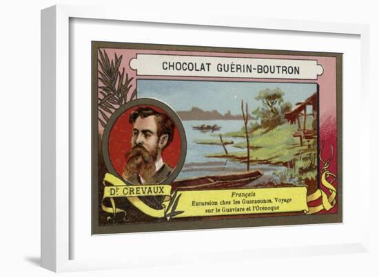 Jules Crevaux, French Explorer-null-Framed Giclee Print