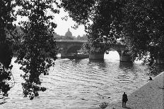 View of Pont Saint-Michel, Paris-Jules Dortes-Giclee Print