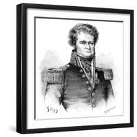 Jules Dumont D'Urville, French Explorer and Naval Officer, 1898-Henri Thiriat-Framed Giclee Print