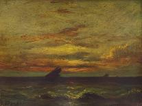 'Coucher du Soleil', c1879, (1938)-Jules Dupré-Laminated Giclee Print