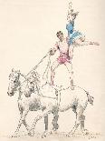 Circus Elephants and Their Trainer-Jules Garnier-Art Print
