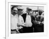 Jules Goux, Barney Oldfield and Henry Ford, Indianapolis, 1921-null-Framed Photographic Print