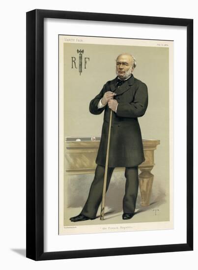 Jules Grevy, Politician-Theobald Chartran-Framed Art Print