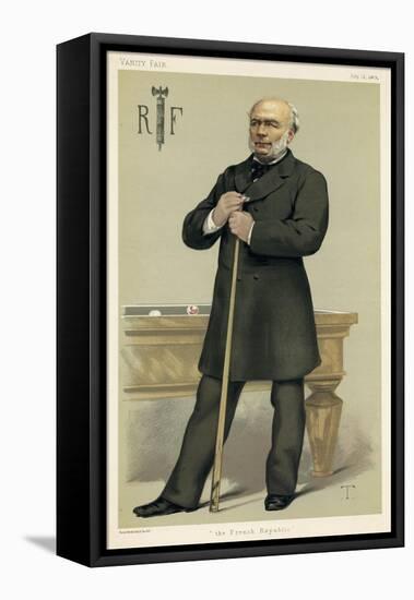 Jules Grevy, Politician-Theobald Chartran-Framed Stretched Canvas
