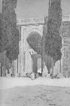 'In the Cemetery of Eyub, on the Golden Horn', 1913-Jules Guerin-Giclee Print