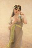 Sketch for a Portrait of a Child-Jules Joseph Lefebvre-Giclee Print