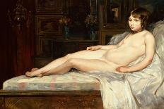Young Nude Reclining-Jules Joseph Lefebvre-Giclee Print