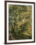 Jules Le Coeur in the Forest of Fontainebleau, 1866-Pierre-Auguste Renoir-Framed Giclee Print