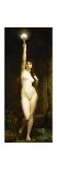 La Verite-Truth, 1870 Canvas, 264,7 x 111,8 cm RF 1981-29.-JULES LEFEBVRE-Framed Giclee Print