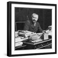 Jules Lemaitre, French Critic and Dramatist, Late 19th Century-Dornac-Framed Giclee Print