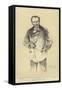 Jules Lemaitre, French Critic and Dramatist-Paul Mathey-Framed Stretched Canvas