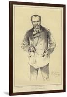 Jules Lemaitre, French Critic and Dramatist-Paul Mathey-Framed Giclee Print