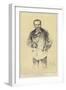 Jules Lemaitre, French Critic and Dramatist-Paul Mathey-Framed Giclee Print