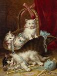 Kittens-Jules Leroy-Giclee Print