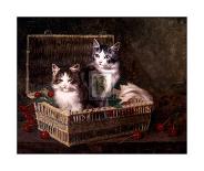 A Basket of Mischief-Jules Leroy-Giclee Print