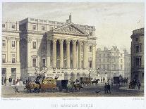 Mansion House (Exterior), London, 1854-Jules Louis Arnout-Stretched Canvas