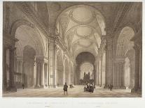 View Ofthe Bank of England, City of London, 1854-Jules Louis Arnout-Giclee Print