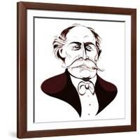 Jules Massenet - caricature-Neale Osborne-Framed Giclee Print