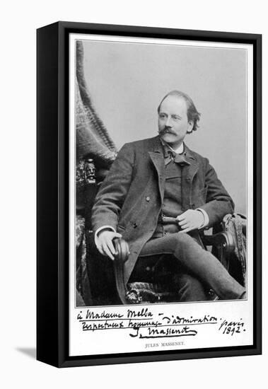 Jules Massenet in 1892-null-Framed Stretched Canvas