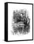 Jules Massenet in Study-null-Framed Stretched Canvas