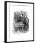 Jules Massenet in Study-null-Framed Giclee Print