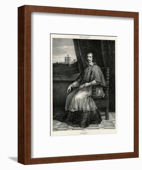 Jules Mazarin-null-Framed Art Print