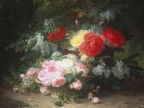 Daisies and Roses-Jules Medard-Giclee Print