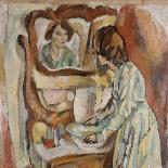 Woman at Her Toilet-Jules Pascin-Giclee Print