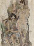 Lounging Nude-Jules Pascin-Giclee Print