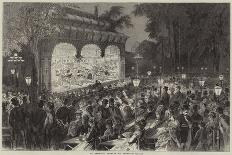 Review before the Emperor and the Prince of Wales in the Bois De Boulogne, Paris-Jules Pelcoq-Giclee Print